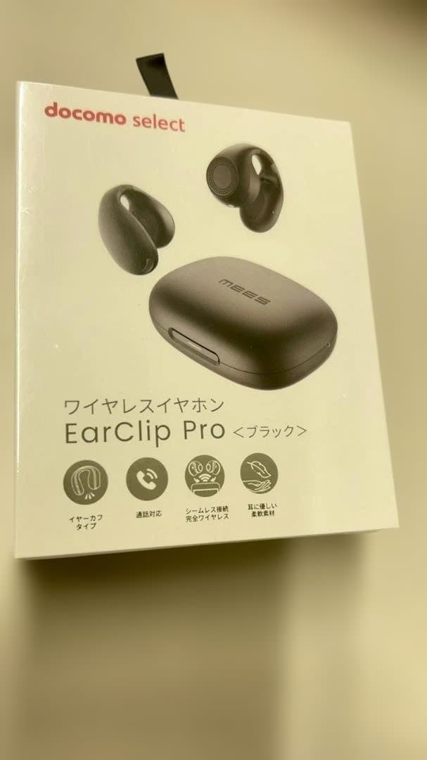 MEES Ear Clip Pro ＜ブラック＞ ワイヤレスイヤホン