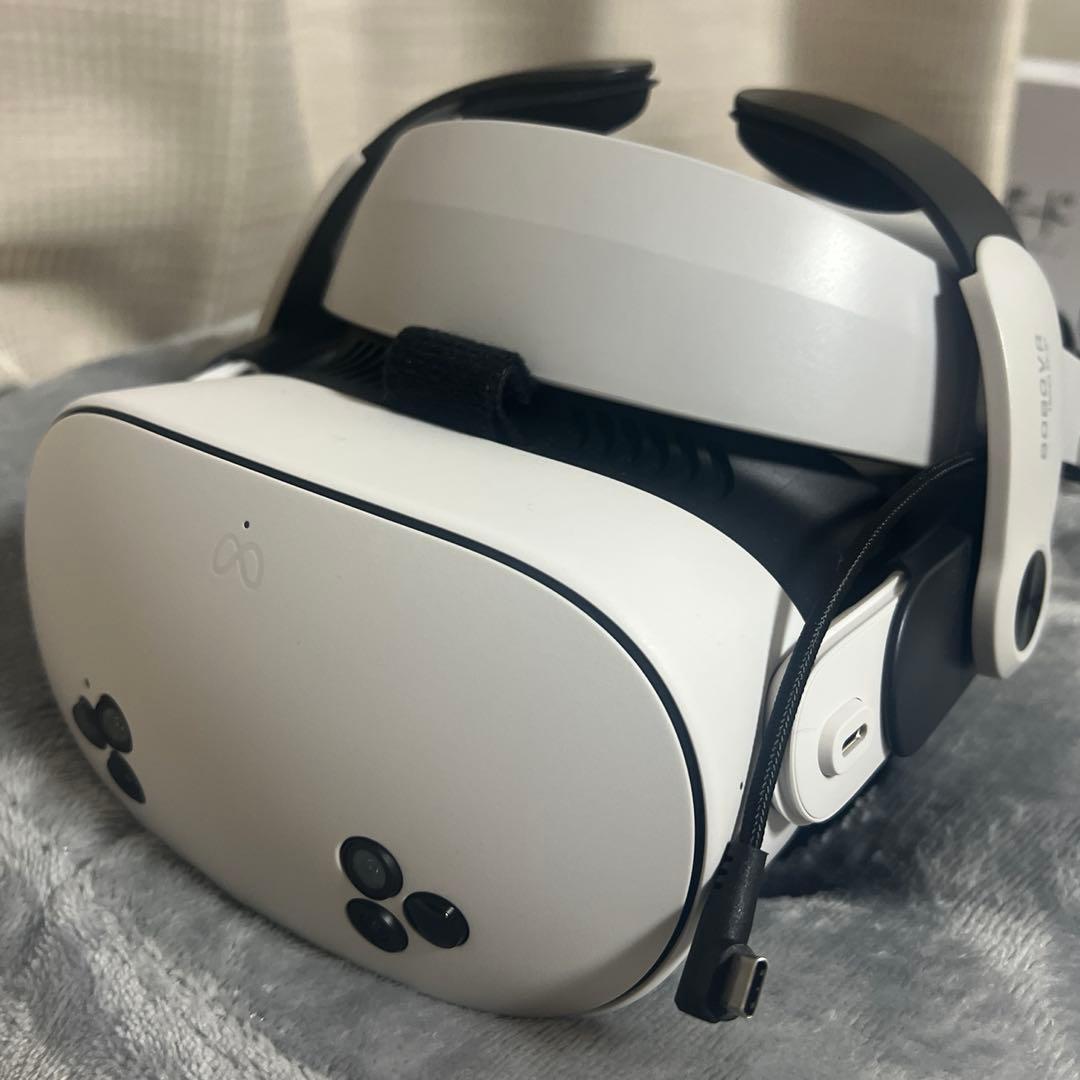 メタクエスト3s 128G ストラップ＆フェイスクッション付き