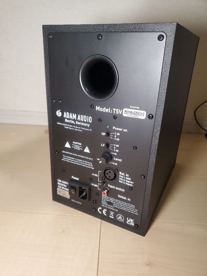 （ほぼ新品）ADAM AUDIO T5V モニタースピーカー 1台