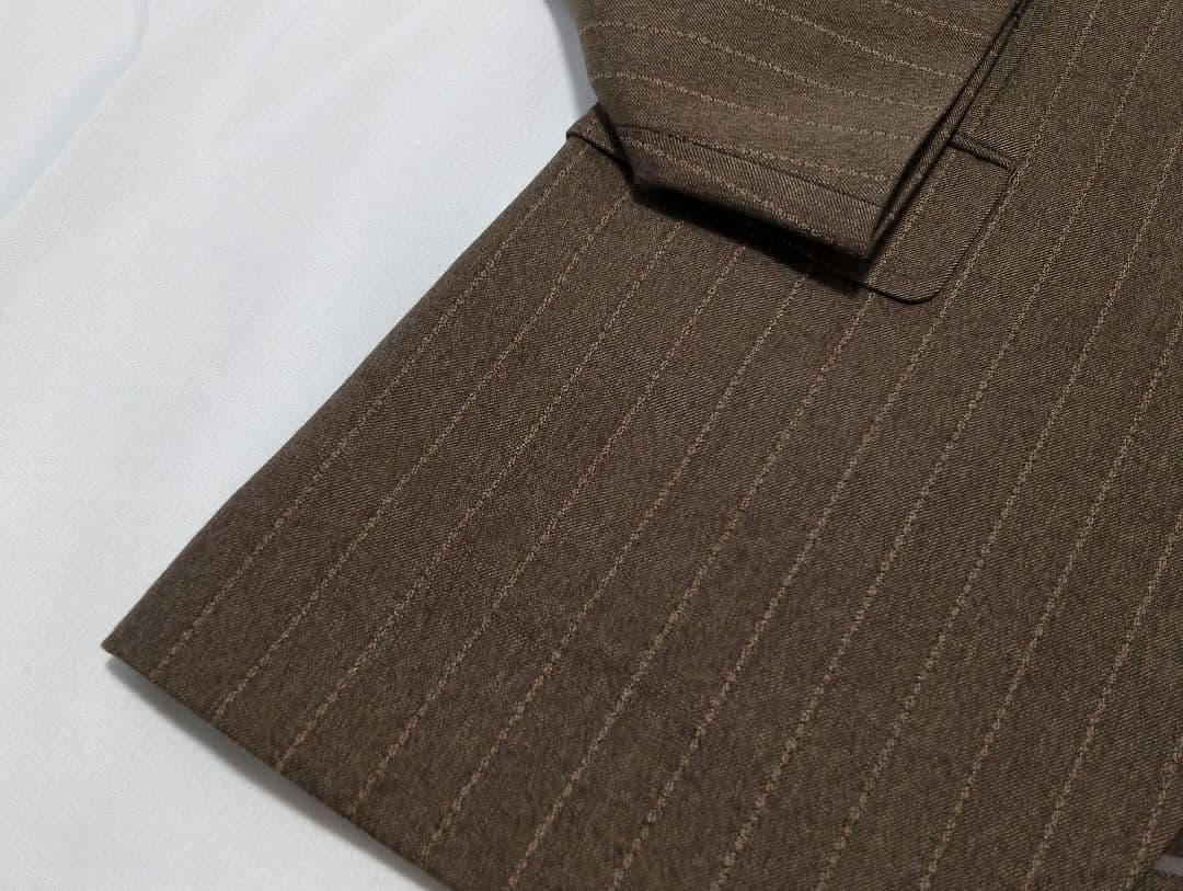 【70s】ビンテージ スリーピース ファッション・スーツ ブラウン 超希少！