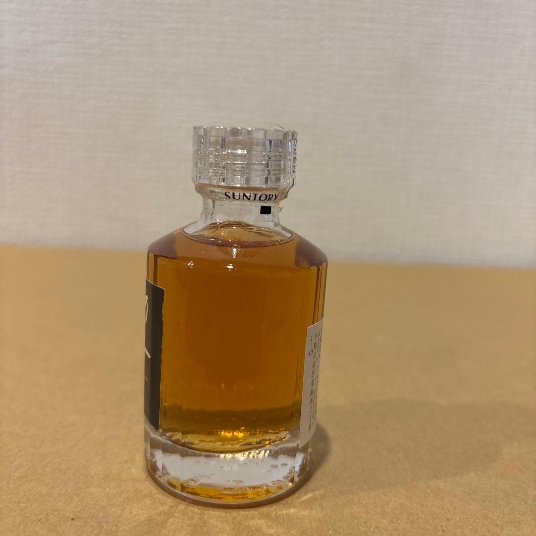 レア　サントリーウイスキー　響21年　50ml ミニボトル　ラベル黒字　未開封