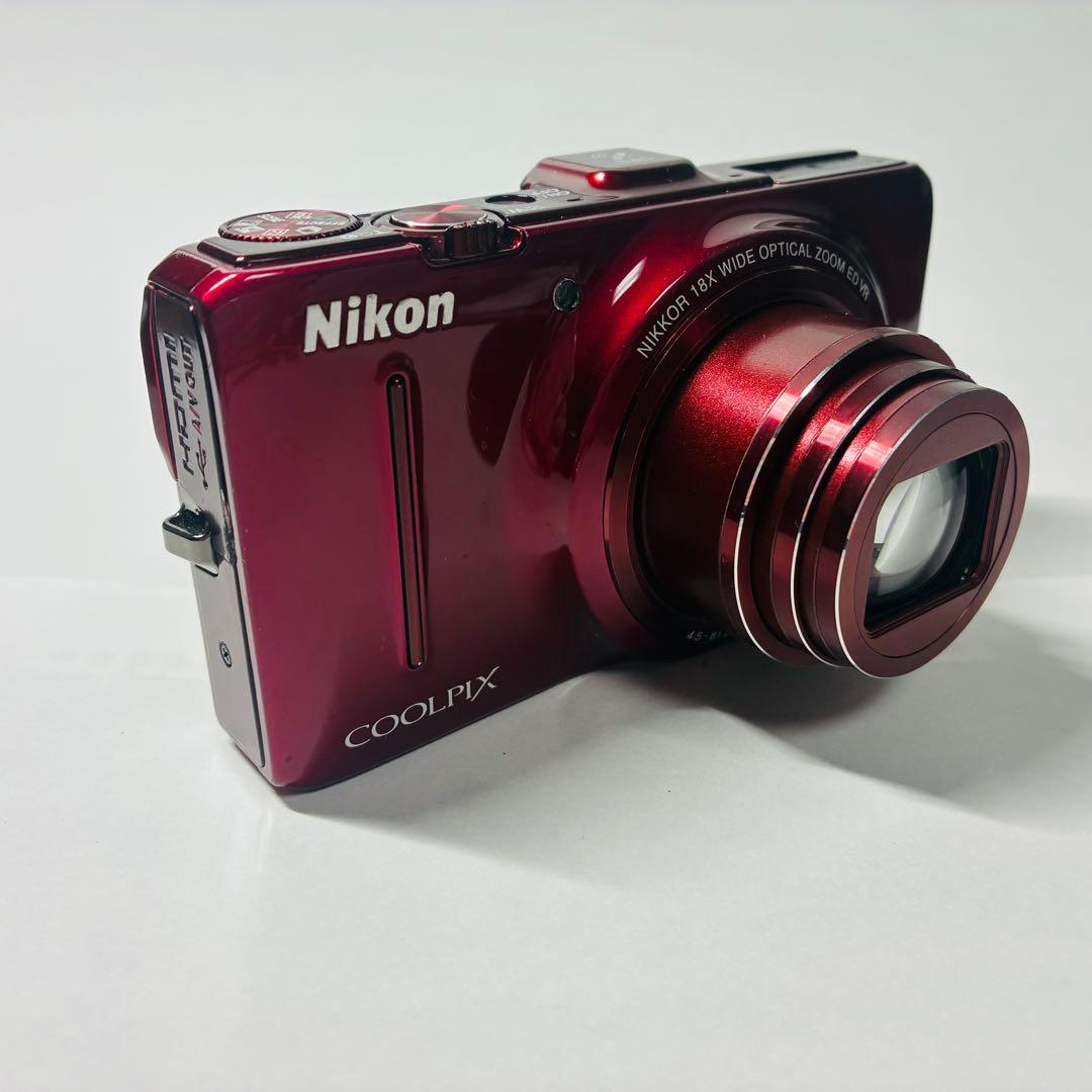 【稼働】Nikon COOLPIX S9700 赤