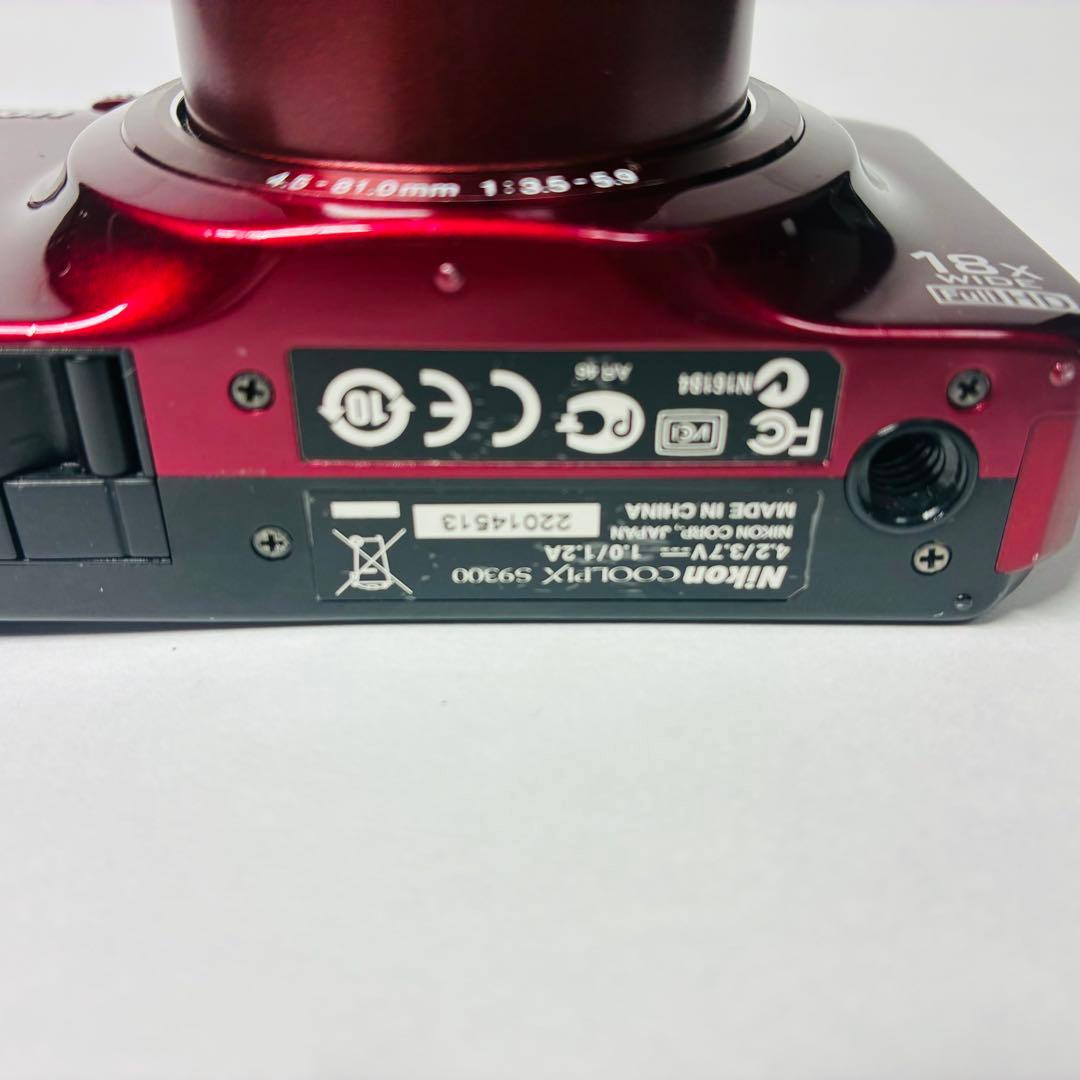 【稼働】Nikon COOLPIX S9700 赤