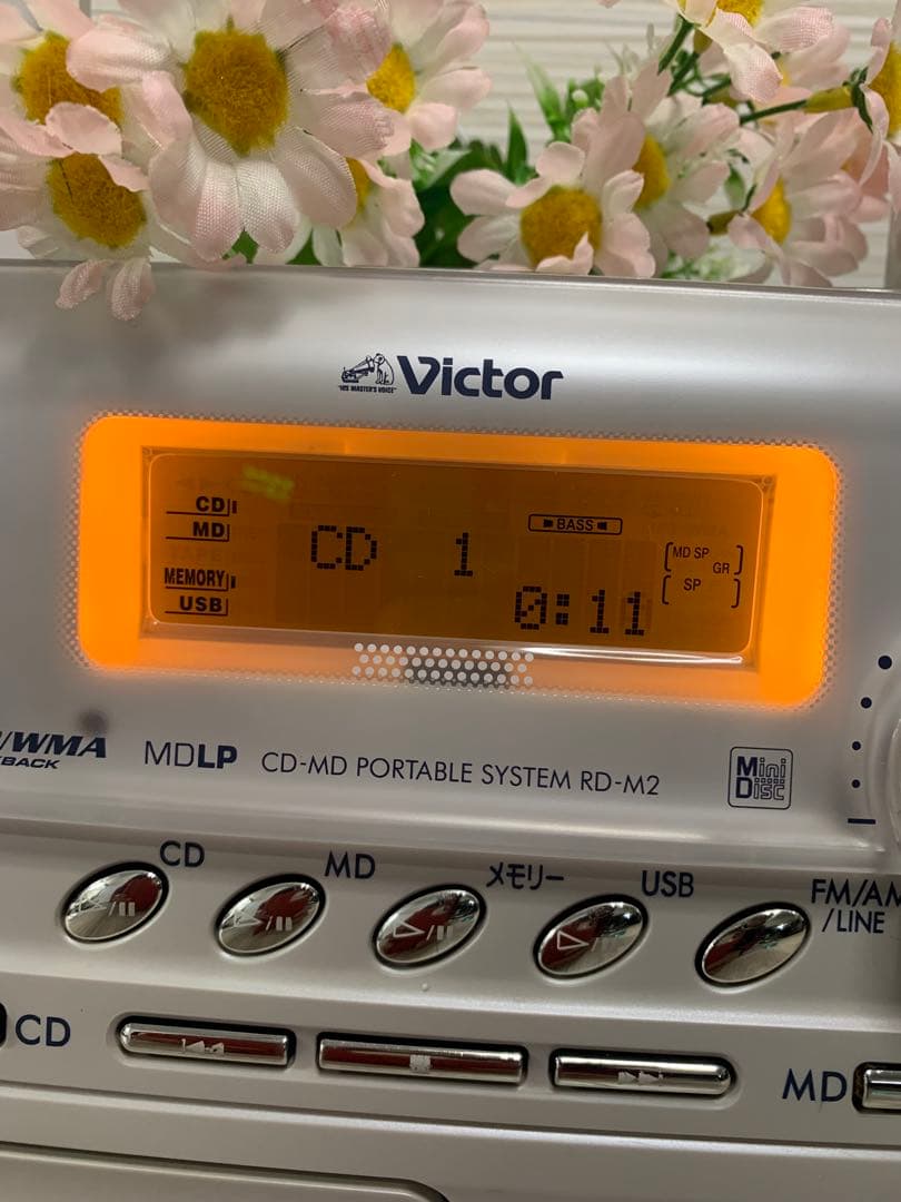 Victor ビクター ホワイトRD-M2 クラビア Clavia CD-MD
