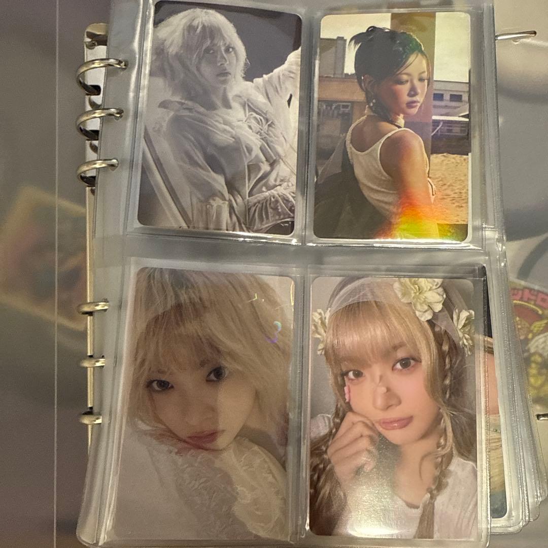 Le Sserafim トレカまとめ売り　公式バインダー付き