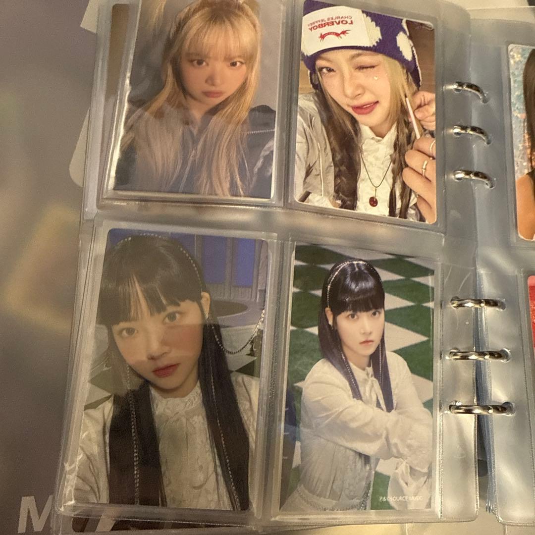 Le Sserafim トレカまとめ売り　公式バインダー付き