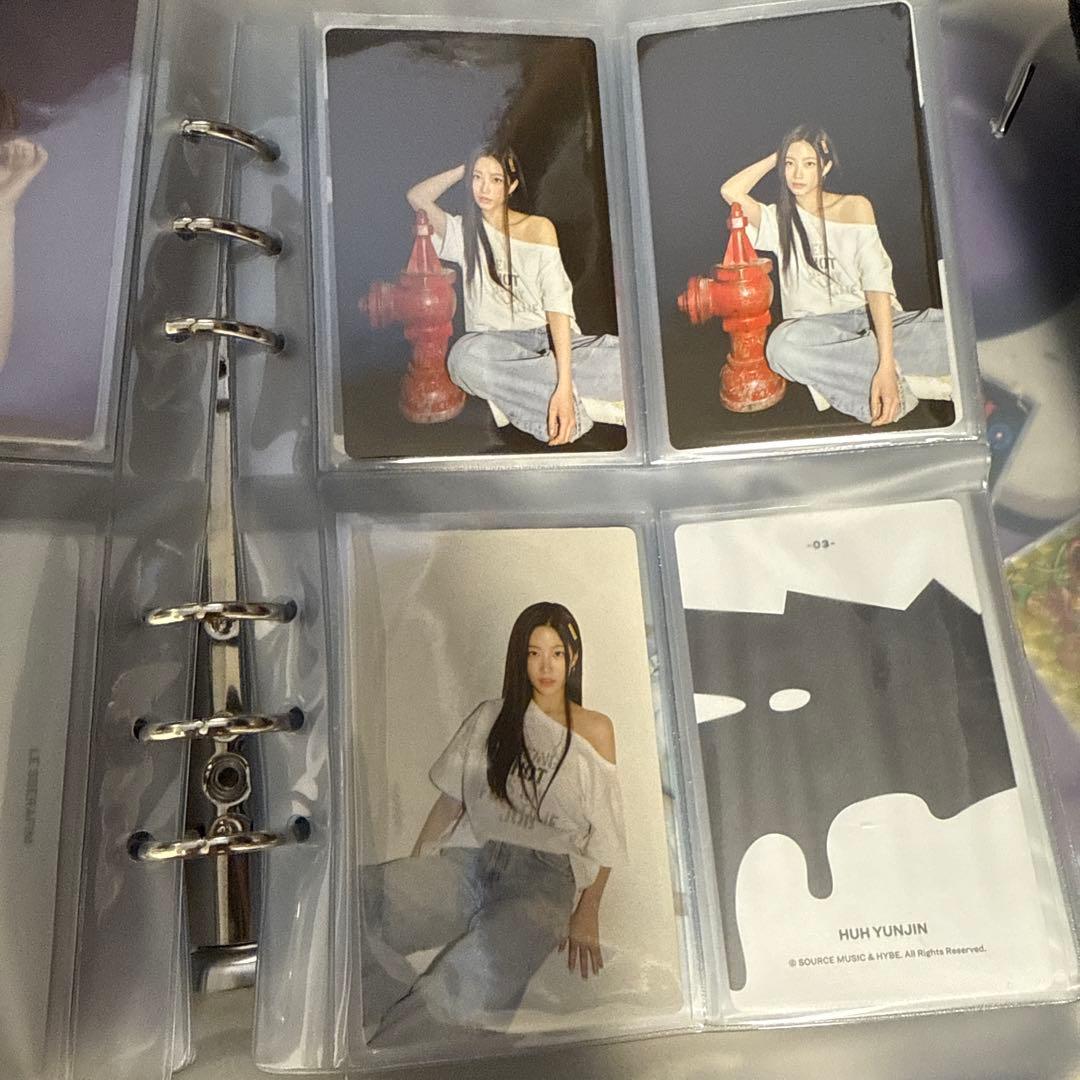 Le Sserafim トレカまとめ売り　公式バインダー付き