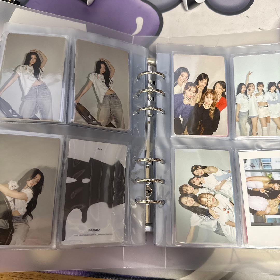 Le Sserafim トレカまとめ売り　公式バインダー付き