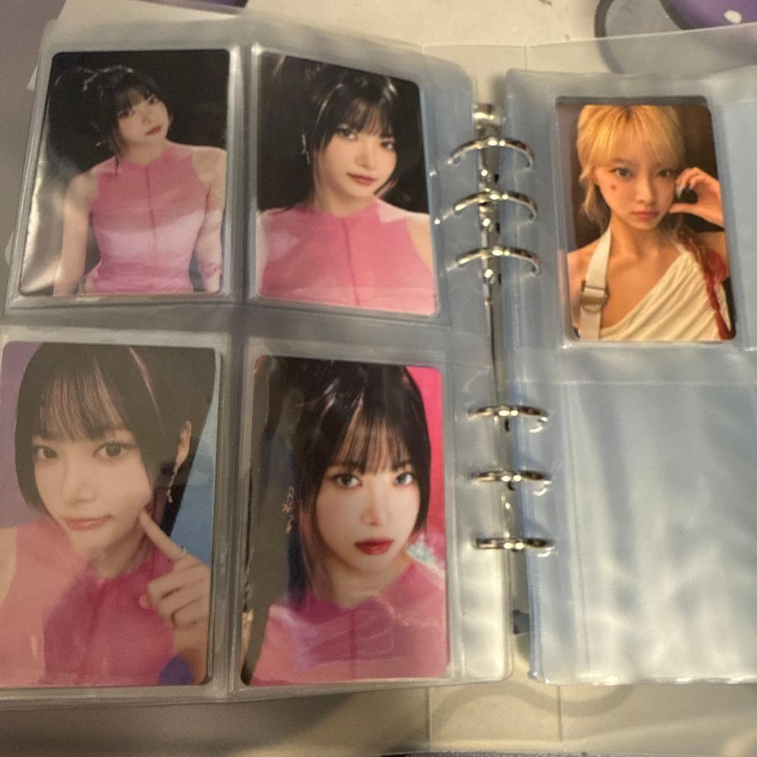 Le Sserafim トレカまとめ売り　公式バインダー付き