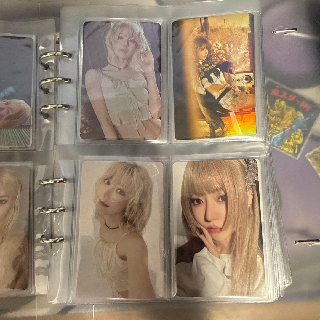 Le Sserafim トレカまとめ売り　公式バインダー付き