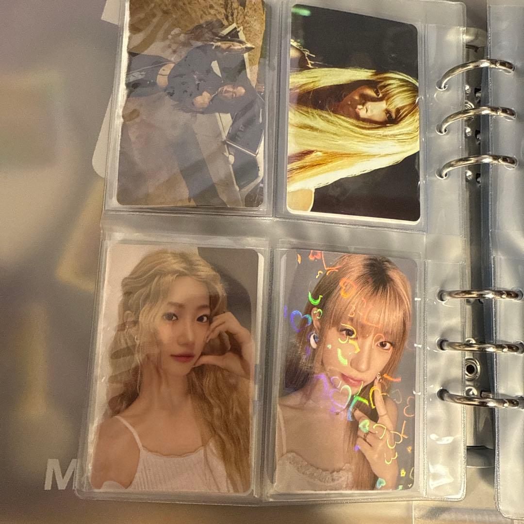 Le Sserafim トレカまとめ売り　公式バインダー付き