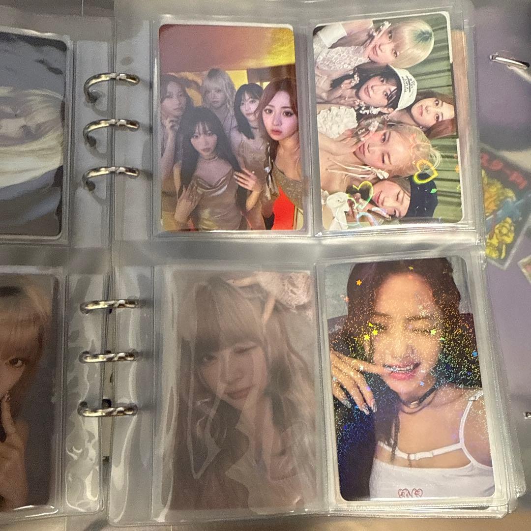 Le Sserafim トレカまとめ売り　公式バインダー付き