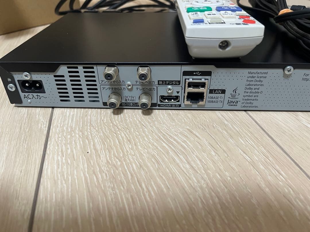 Panasonic DMR-BRS500 500GB ブルーレイレコーダー