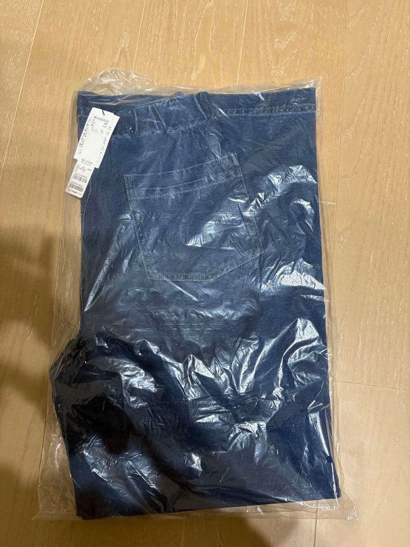 Omekashi オメカシ スウェットデニムフレアパンツ