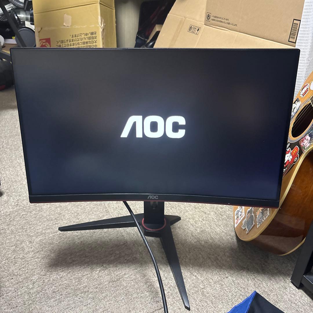 AOC C24G1 23.6インチゲーミングモニター　曲面型(湾曲型)144Hz