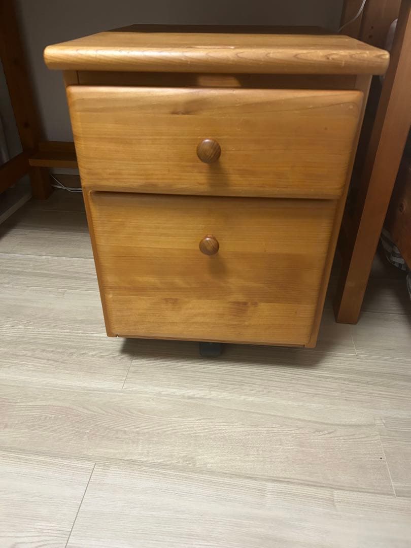 【単品】檜木デスクの机のみの出品送料込み