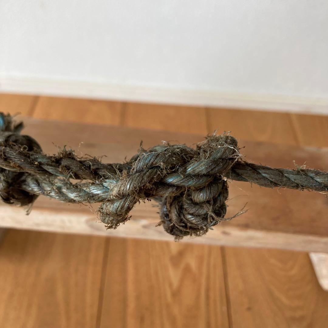 アンティーク木製ラダー　脚立　ハシゴ　梯子