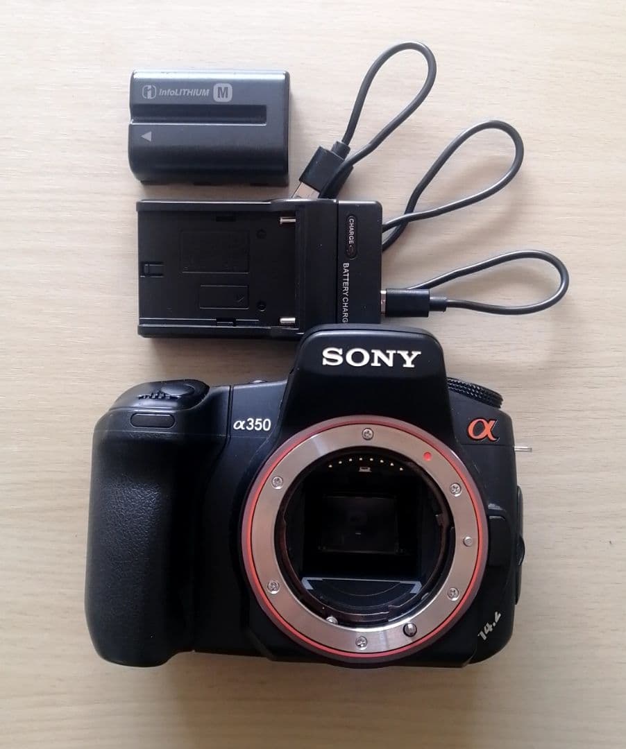 【簡易動作確認済】SONY α350