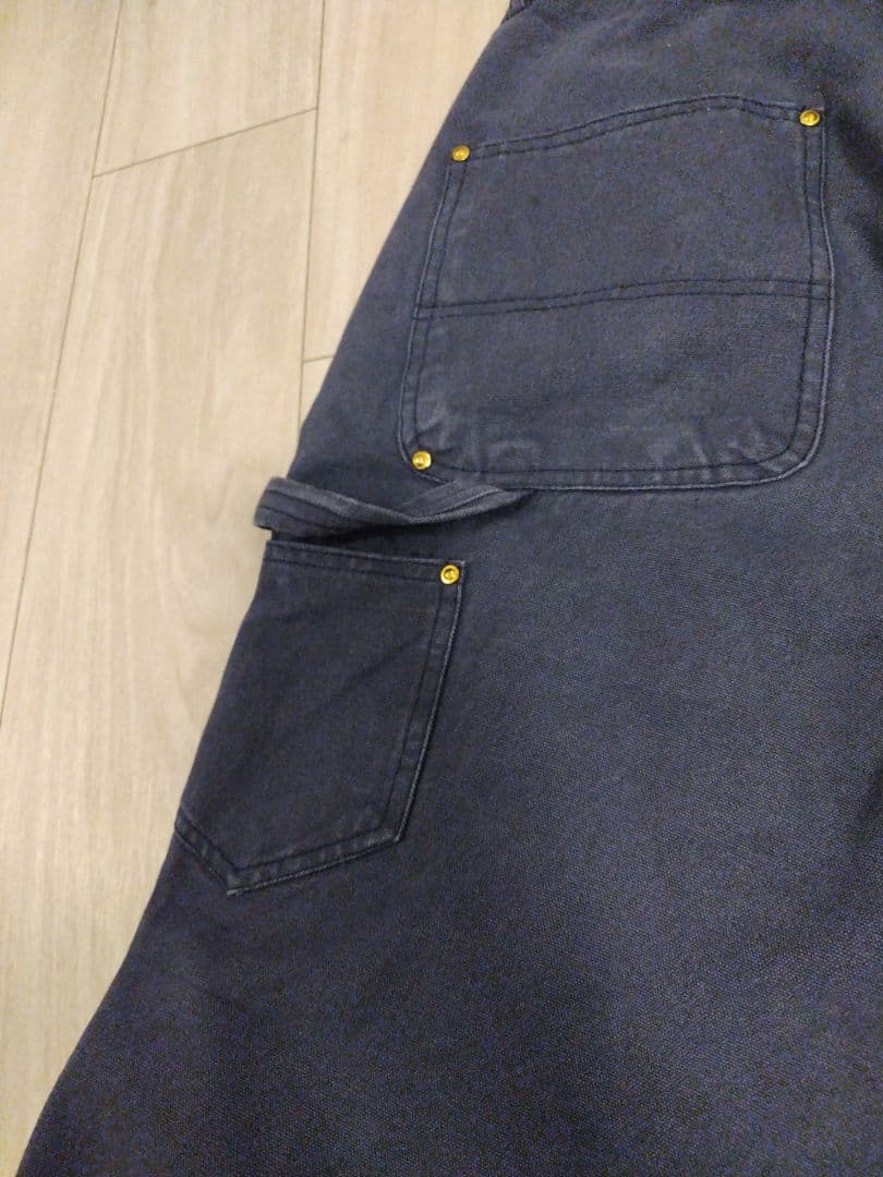 carhartt　ダブルニー　パンツ　ブルー