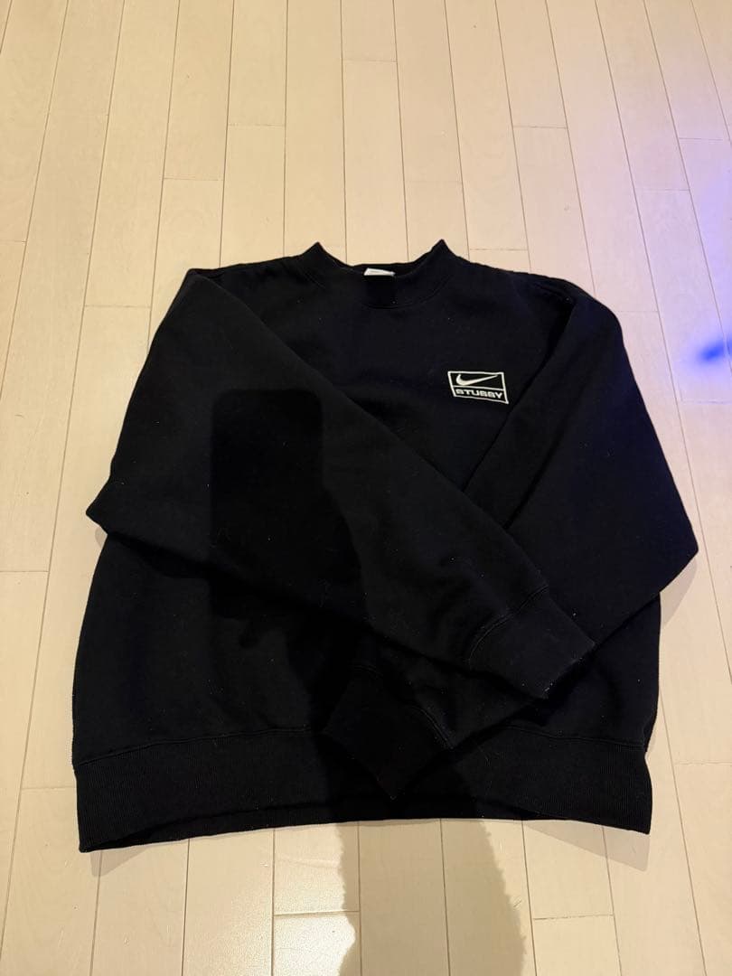 Nike Stussy ブラック スウェット L