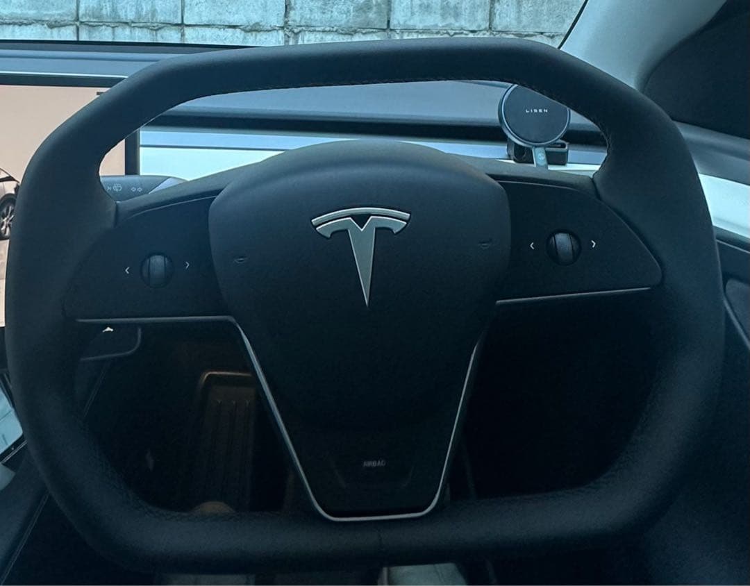 【値下】Tesla ステアリングホイール 本体