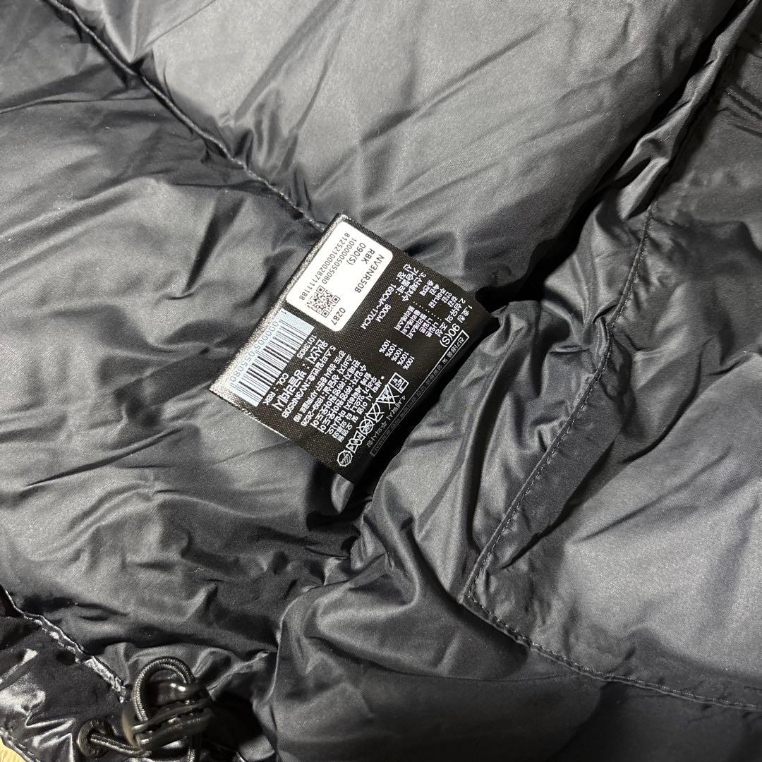 【正規品】新品未使用　ノースフェイス　ホワイトレーベル　リアルブラック　ヌプシ