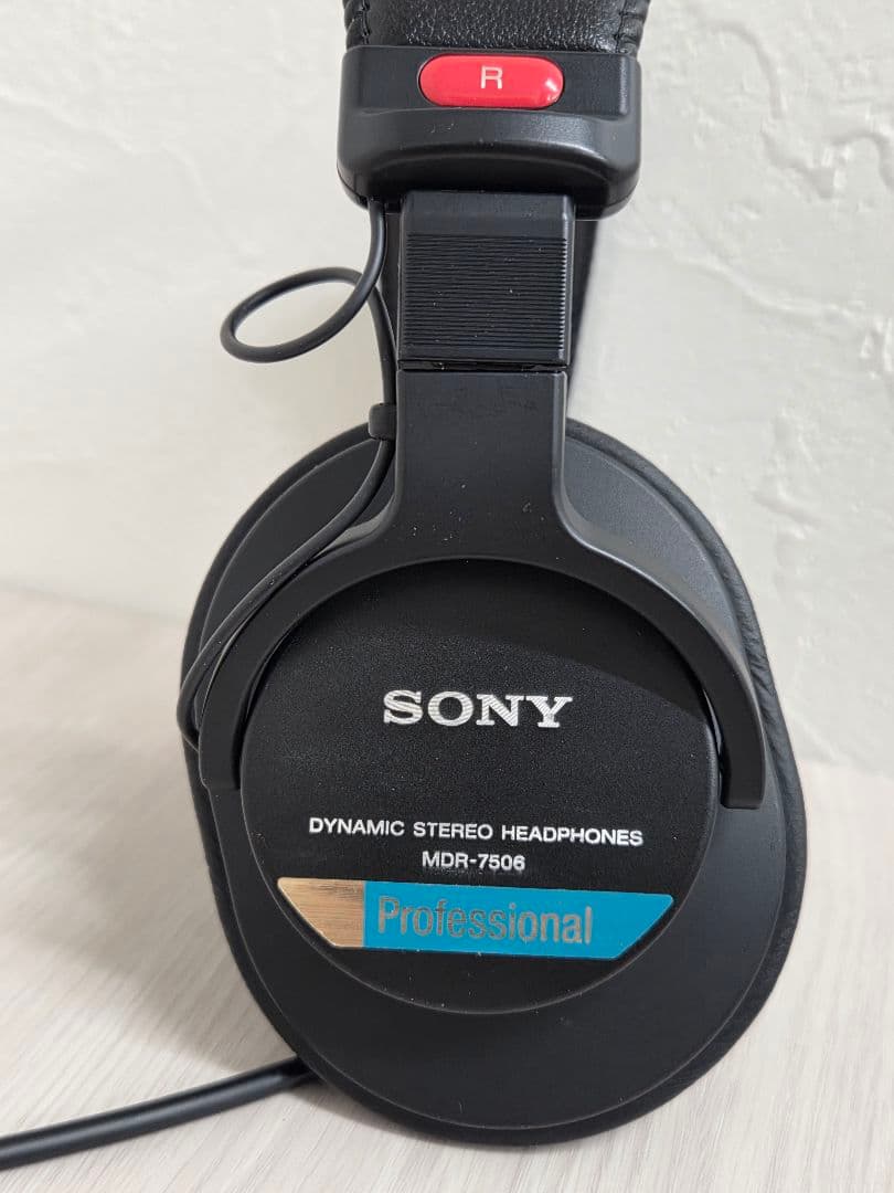 SONY MDR-7506 ステレオヘッドフォン ヘッドホン