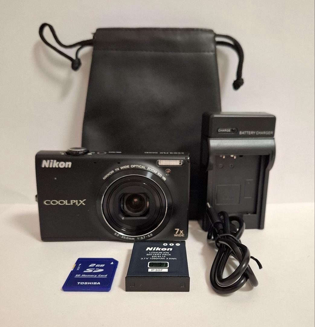 ニコン NIKON COOLPIX S6100 デジタルカメラ