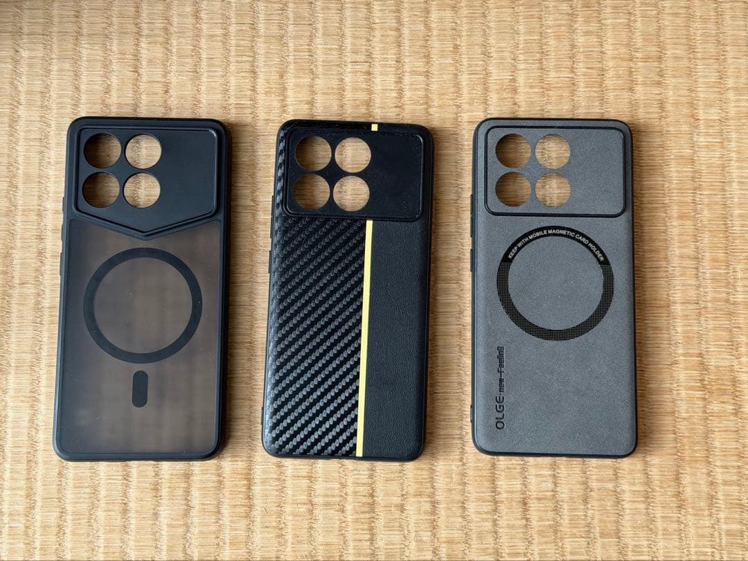 Poco X6 Pro 5G 8/256GB 中古美品 ブラック ケース付