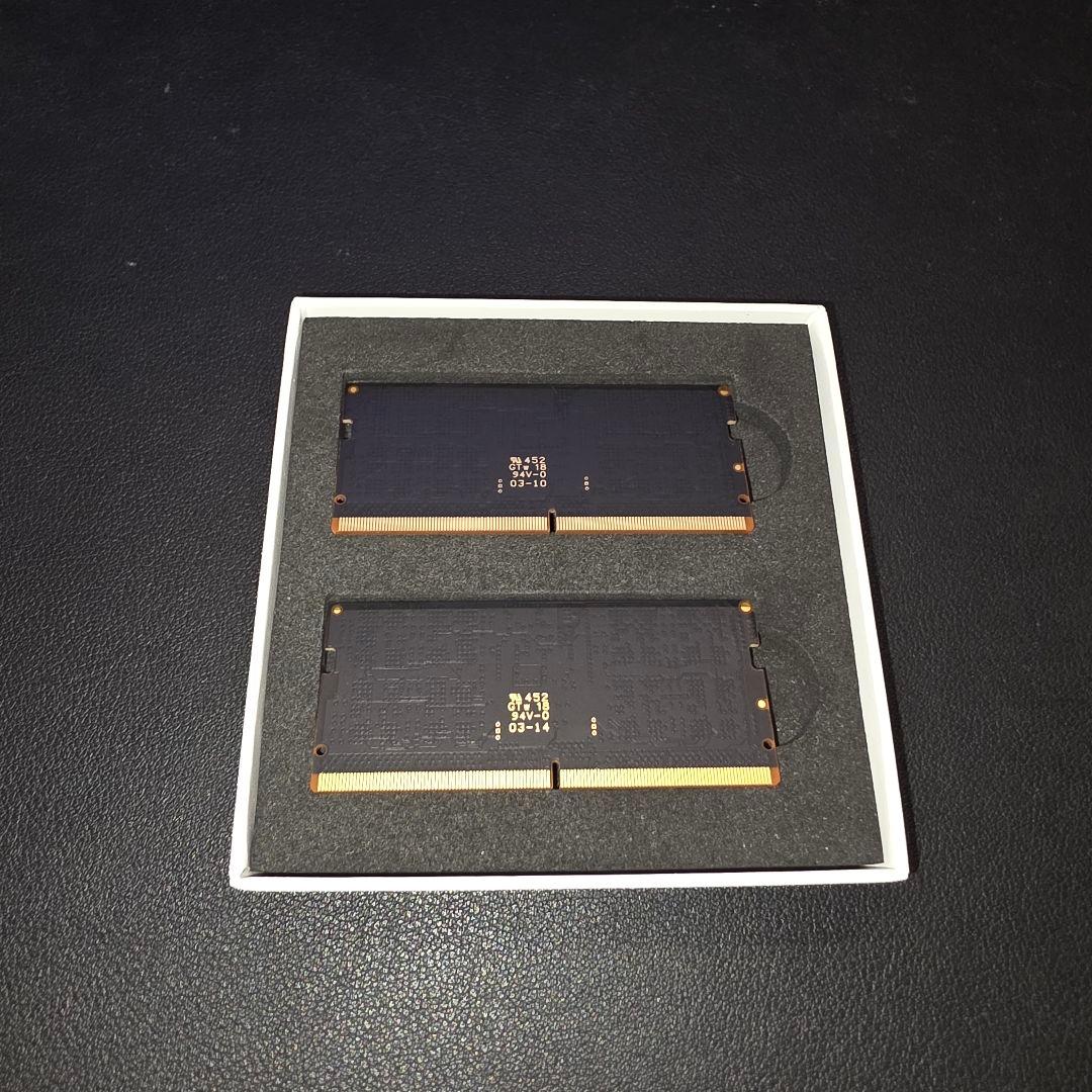 ノートPC メモリ crucial DDR5 5600 32GB SODIMM