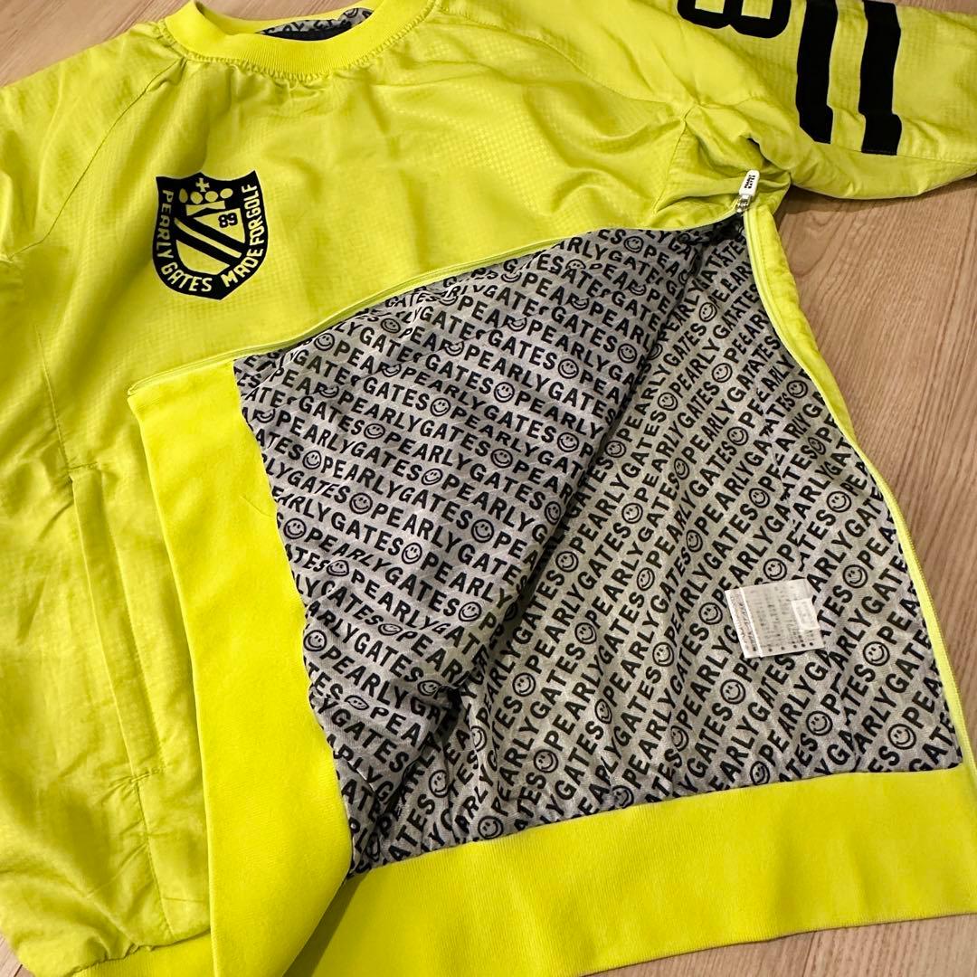 【美品】パーリーゲイツ　蓄熱裏地　スニード　ネオングリーン