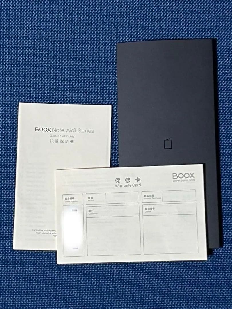 【最終価格】BOOX NoteAir3c 10インチ カラーe-inkタブレット