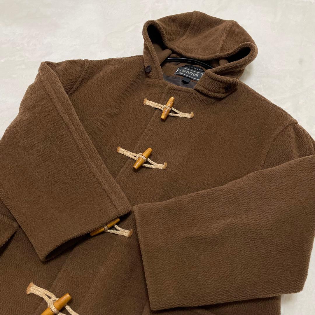 美品✨グローバーオール キングストン ヘリンボーン ダッフルコート XL
