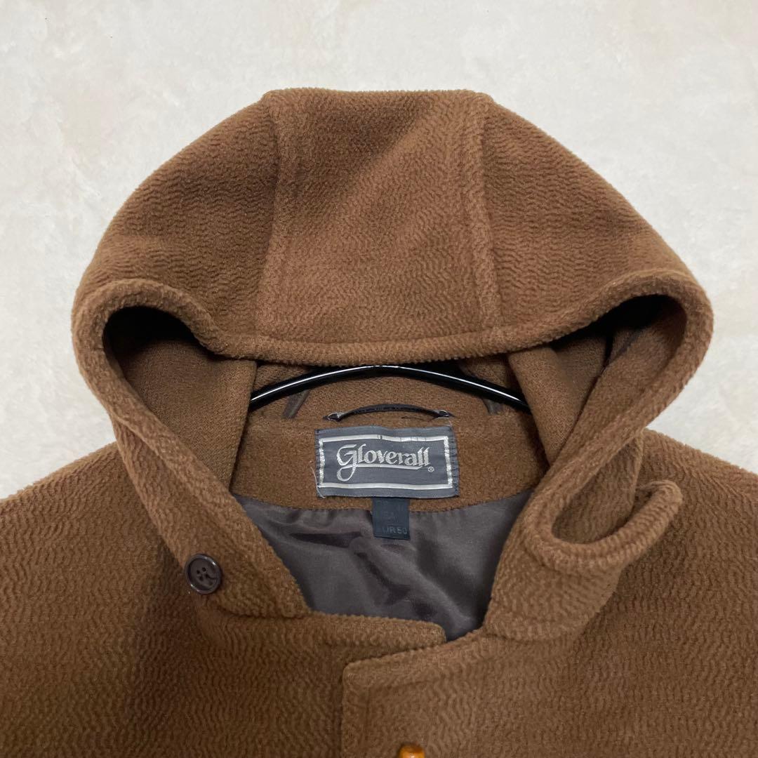 美品✨グローバーオール キングストン ヘリンボーン ダッフルコート XL