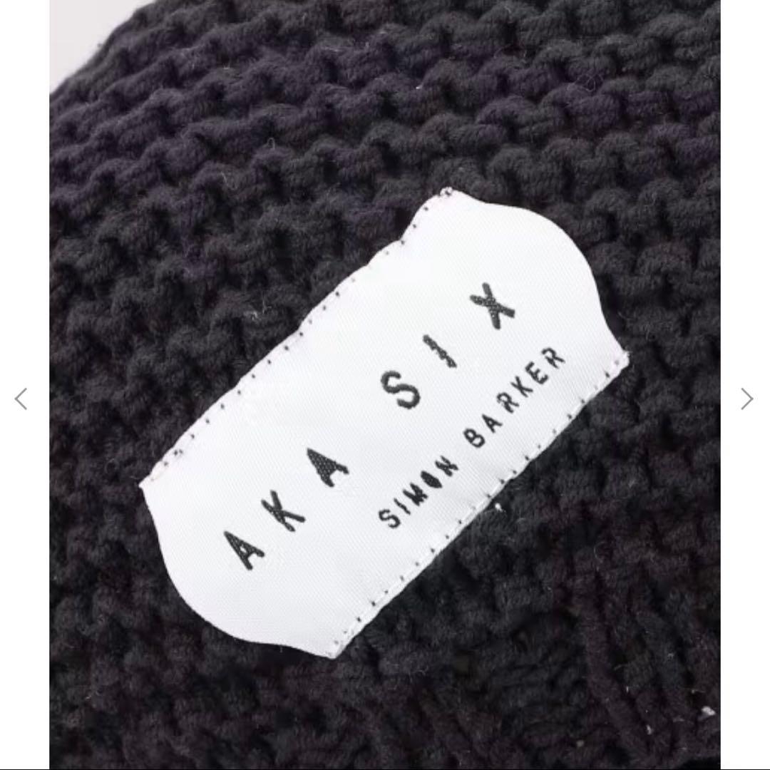 AKA SIX STITCHED BE ブラック