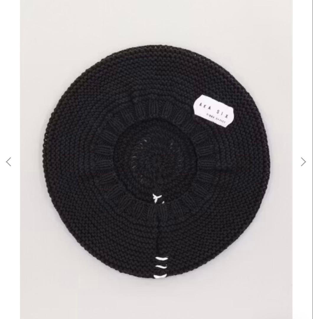 AKA SIX STITCHED BE ブラック