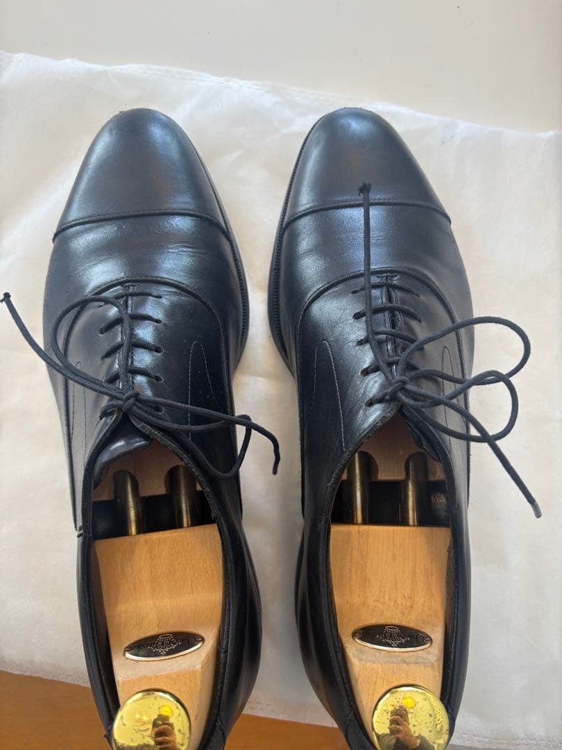 三陽山長 秀ニ/SHUJI 25.0cmビブラムソール ストレートチップ