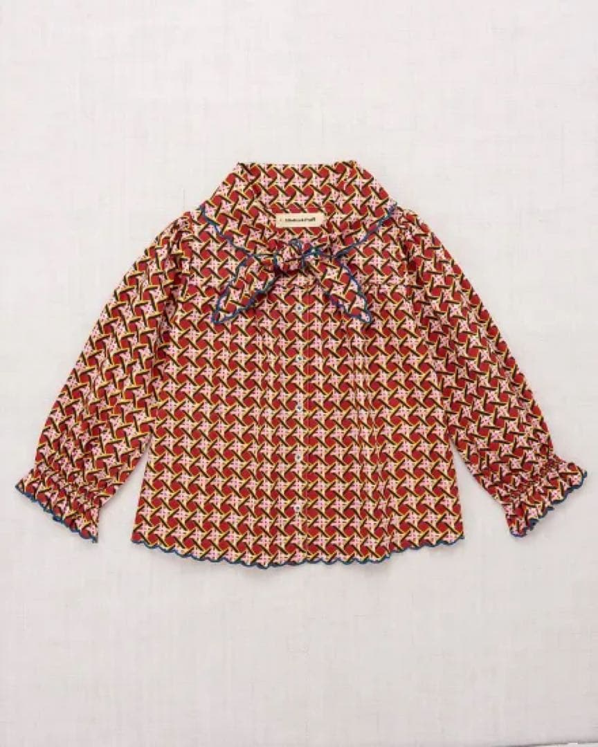 トップス Misha&Puff Miki Top Berry Lattice
