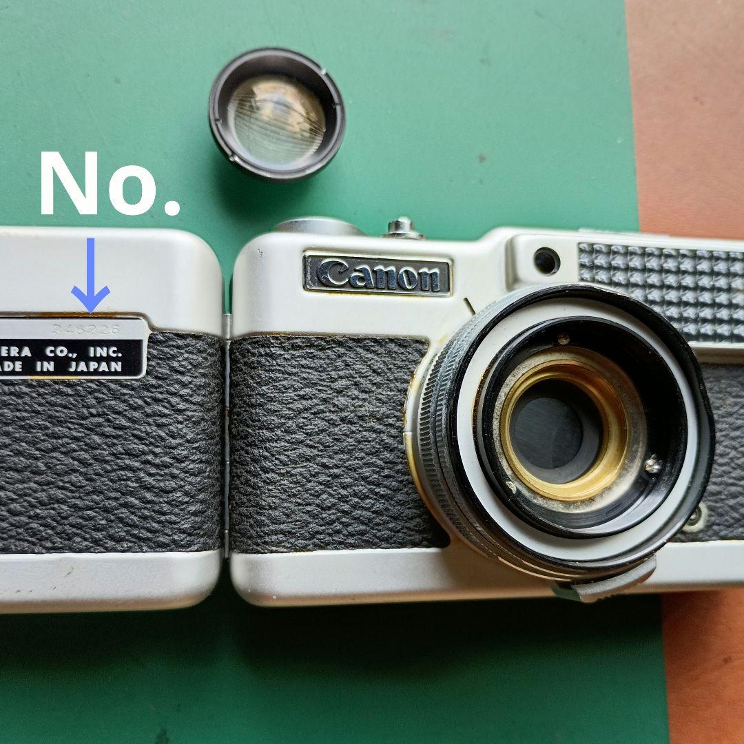 フィルムカメラ【整備、完動品】Canon　demi S