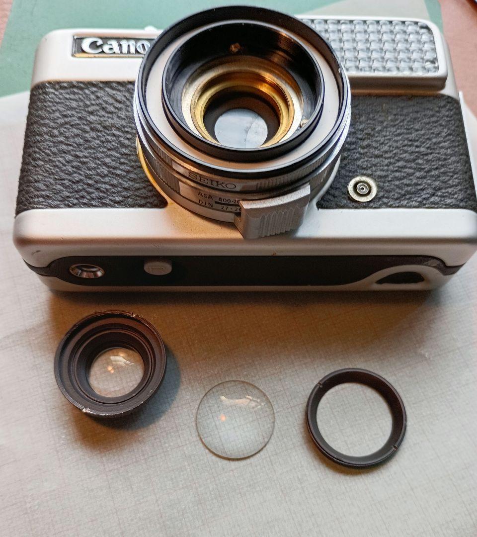 フィルムカメラ【整備、完動品】Canon　demi S