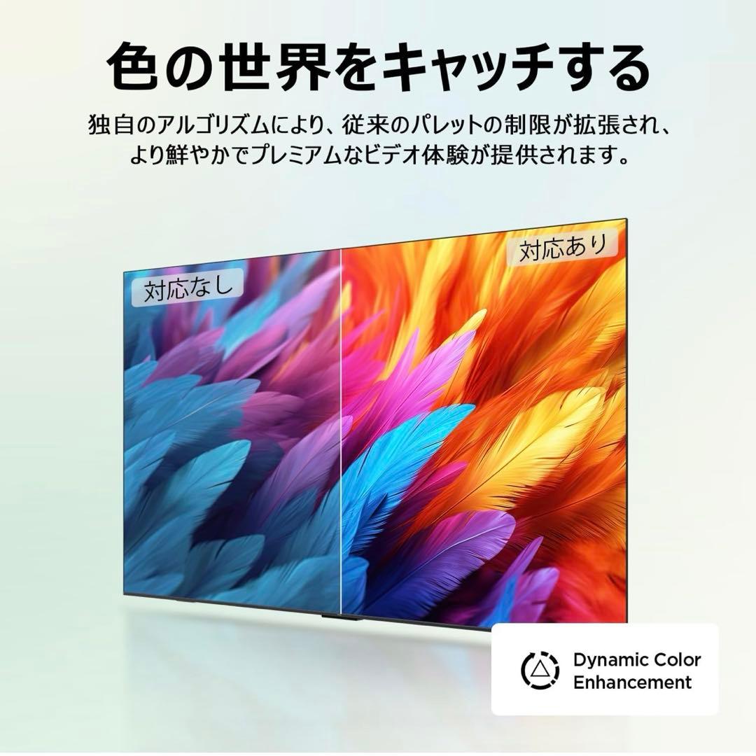 TCL 55V型 4K Google TV 液晶 テレビ 55V6B