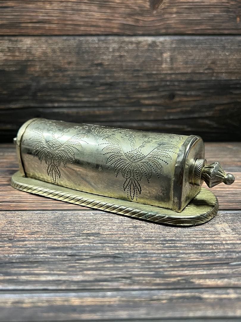 フランス製アンティーク　卓上　万年　カレンダー