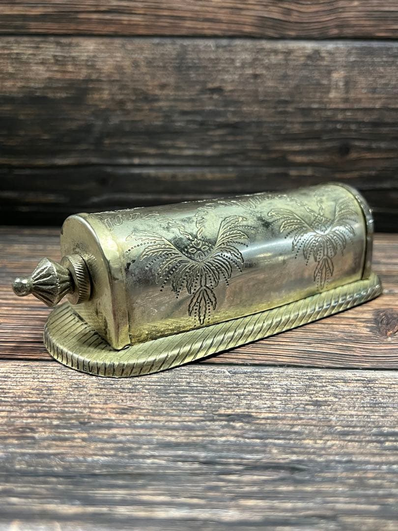 フランス製アンティーク　卓上　万年　カレンダー