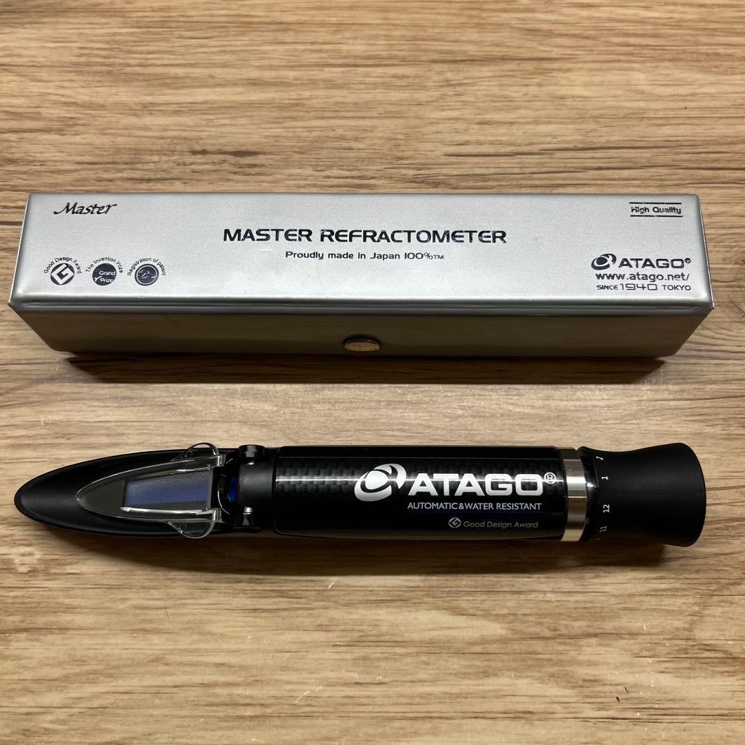 アタゴ 海水濃度屈折計 ＭＡＳＴＥＲ－Ｓ／Ｍｉｌｌα