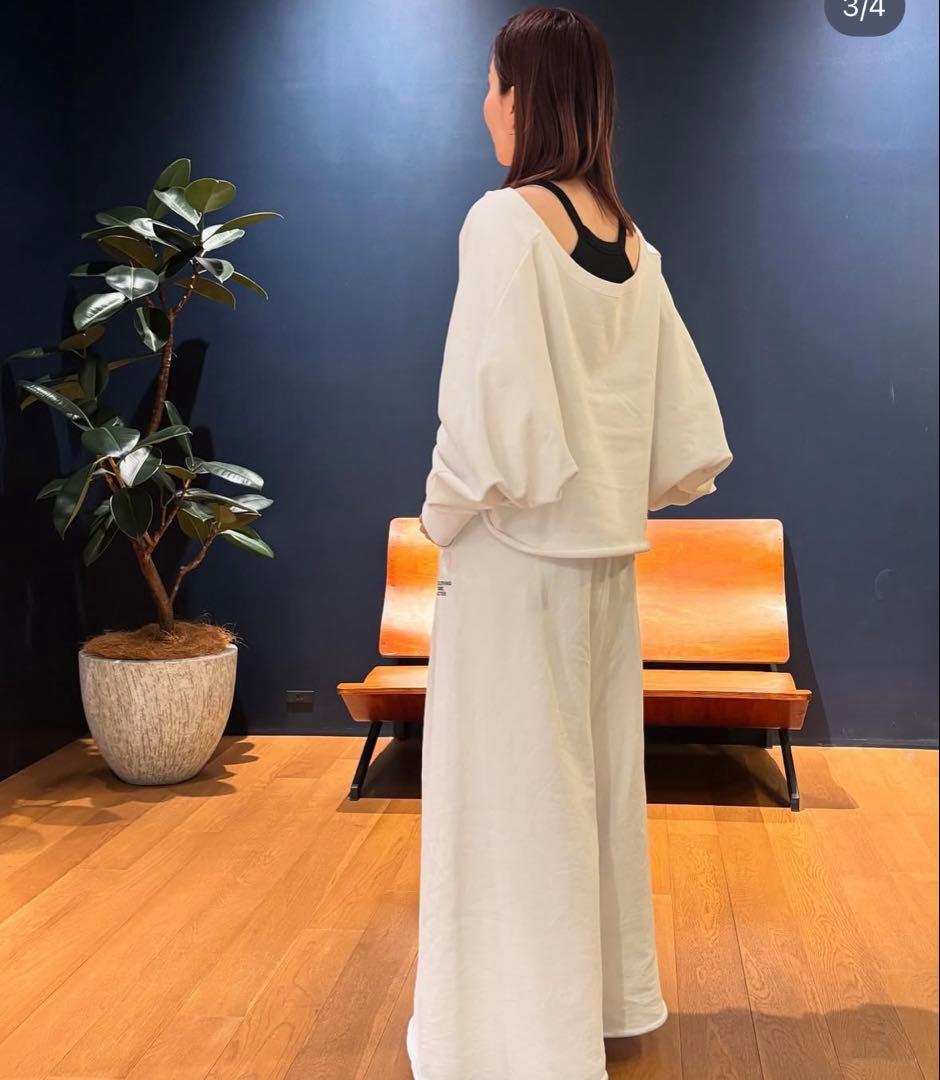 Curensology フレンチテリーショートプルオーバー　スウェット