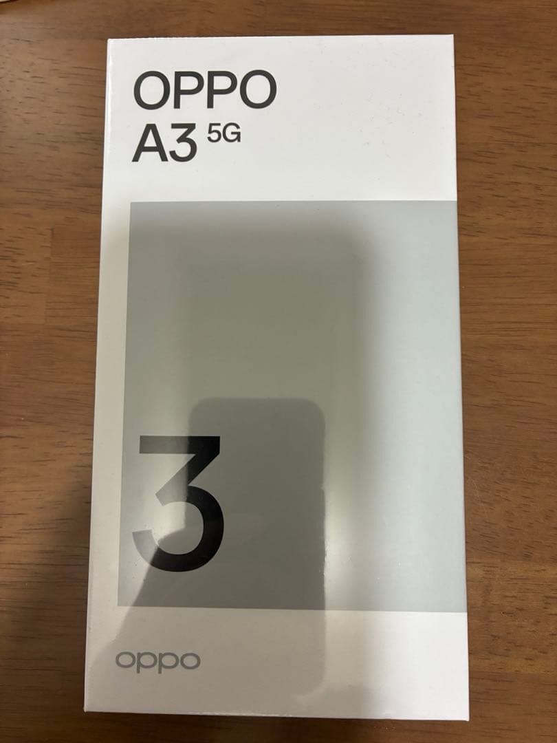 【新品未使用未開封】OPPO A3 パープル シュリンクつき