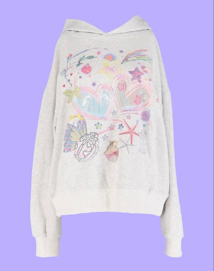 193 igusa パーカー UNIVERSE HOODIE