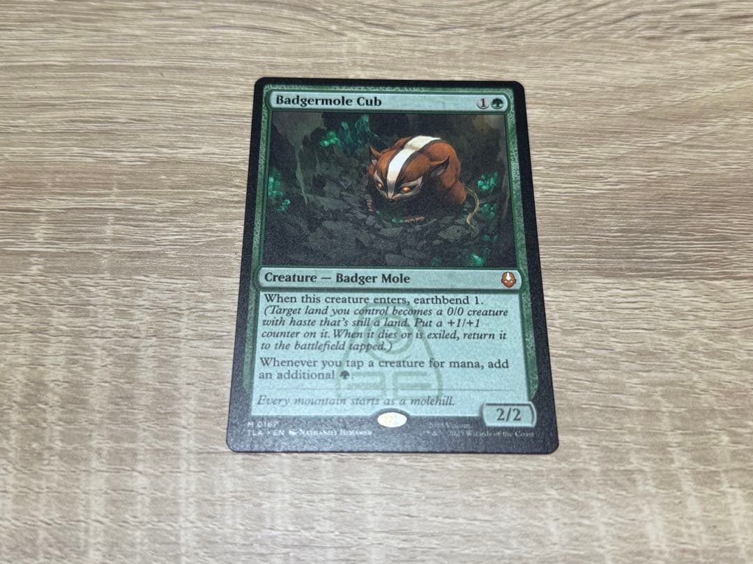 MTG アバター　TLA アナグマモグラの仔　英語