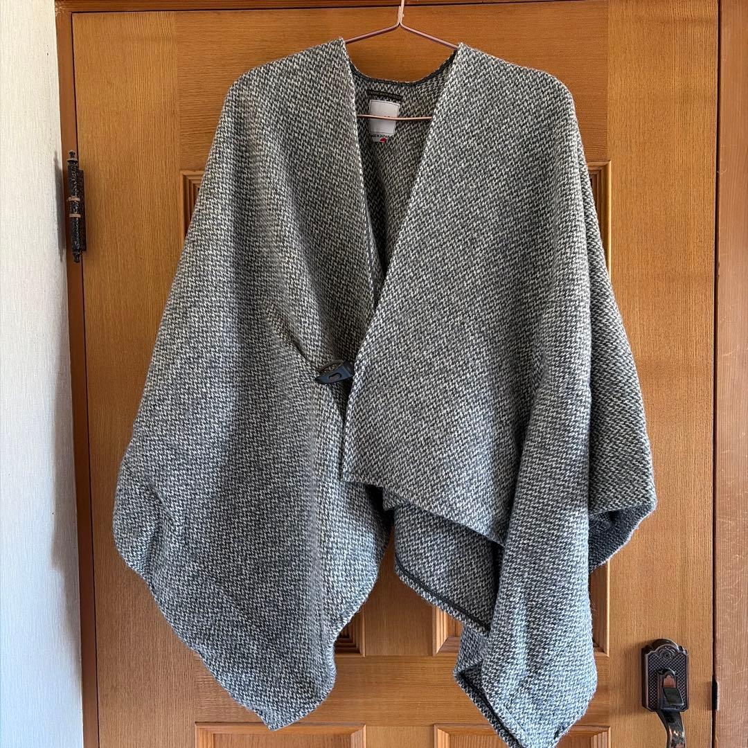 ソウソウ SOU・SOU　ポンチョスタイル ケープコート