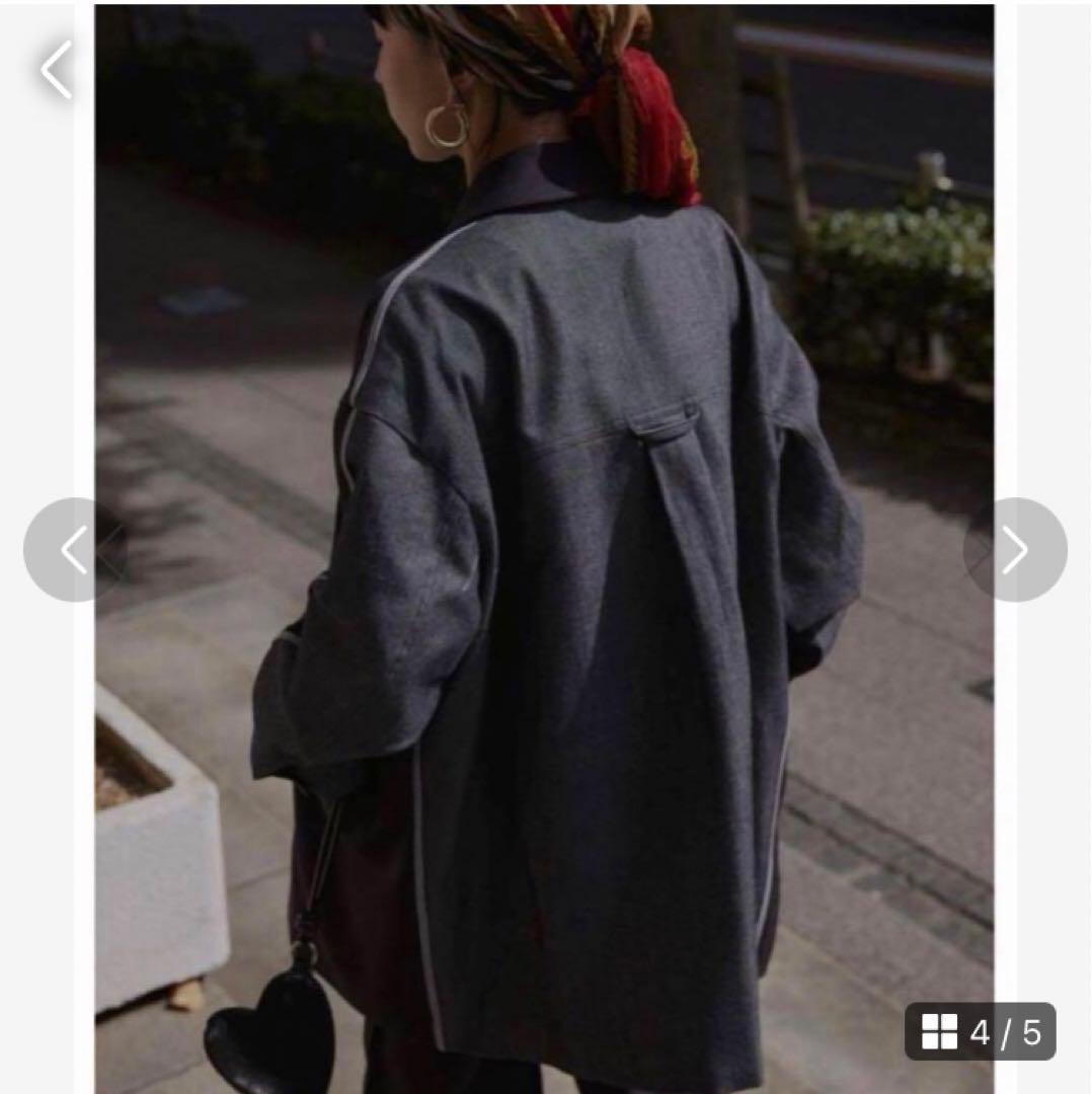 BACK DENIM DETAIL BLAZER アメリヴィンテージ　ジャケット